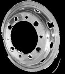 PAR627 O-Trim Premia 22.5" Stainless Steel Front Axle Liner (Pair)