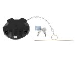 DT Spare Parts - Filler cap, unventilated, lockable, D: 80 mm - 2.12151