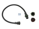 DT Spare Parts - Adapter cable, fuel level sensor, L: 630 mm, DIN 72585, 2 poles - 2.12282
