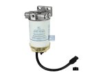 DT Spare Parts - Fuel filter, water separator, complete - fuel preheater, D: 107 mm, 1\" x 14 UNS - 2.12273