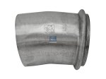 DT Spare Parts - Front exhaust pipe, L: 150 mm - 2.14356