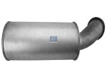 DT Spare Parts - Silencer, L: 710 mm - 2.14546