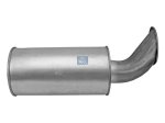 DT Spare Parts - Silencer, D: 252 mm, L: 725 mm - 2.14534