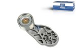 DT Spare Parts - Tension roller, complete with bracket, D: 73 mm, W: 38.4 mm, 9 grooves - 2.15452
