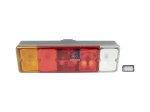 DT Spare Parts - Tail lamp, left, P21W, L: 330 mm, H: 124 mm, T: 90 mm, R5W, 12/24 V - 2.24146