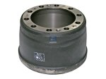 DT Spare Parts - Brake drum, D: 394 mm, 10 bores, b: 33 mm, P: 335 mm, d: 282 mm, H: 289 mm, B: 218 mm - 2.40309