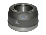 DT Spare Parts - Brake drum, D: 410 mm, 10 bores, b: 28 mm, P: 335 mm, d: 282 mm, H: 274 mm, B: 205 mm - 2.40304