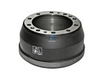 DT Spare Parts - Brake drum, D: 410 mm, 10 bores, b: 28 mm, P: 335 mm, d: 282 mm, H: 249 mm, B: 183 mm - 2.40302