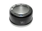 DT Spare Parts - Brake drum, D: 394 mm, 10 bores, b: 28 mm, P: 335 mm, d: 282 mm, H: 253 mm, B: 190 mm - 2.40307
