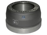 DT Spare Parts - Brake drum, D: 410 mm, 10 bores, b: 28 mm, P: 335 mm, d: 282 mm, H: 260.5 mm, B: 200 mm - 2.40321