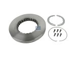 DT Spare Parts - Brake disc, D: 410 mm, S: 45 mm, s: 41 mm - 2.40347