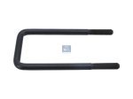 DT Spare Parts - U-bolt, r: 5 mm, M20 x 2,5, LTh: 75 mm, L: 286 mm, w: 102 mm, 10.9 - 2.62141 - 2 Pack