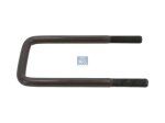 DT Spare Parts - U-bolt, r: 5 mm, M20 x 2,5, LTh: 70 mm, L: 260 mm, w: 102 mm - 2.62559 - 2 Pack