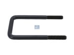 DT Spare Parts - U-bolt, r: 5 mm, M20 x 2,5, LTh: 75 mm, L: 235 mm, w: 102 mm - 2.62558 - 2 Pack