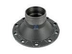 DT Spare Parts - Wheel hub, without bearings, d1: 112.7 mm, d2: 130 mm, D: 383 mm, 10 bores, b: 27.2 mm, H: 185 mm - 2.65221