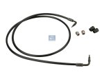 DT Spare Parts - Hose line, cabin tilt, D: 8.5 mm, M12 x 1,5, M12 x 1, L: 1255 mm, L1: 1258 mm, 362 bar - 2.70925