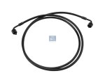 DT Spare Parts - Hose line, cabin tilt, D: 9.2 mm, M14 x 1,5, M14 x 1,5, L: 1450 mm, L1: 1450 mm, 400 bar - 2.70921