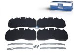 DT Spare Parts - Disc brake pad kit, W: 250 mm, S: 29 mm, H: 107 mm - 2.94095