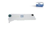 DT Spare Parts - Expansion tank, with cap, without sensor, 8 l, L: 743 mm, W: 321 mm, T: 108 mm - 3.16231