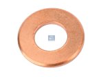 DT Spare Parts - Copper washer, d: 7.5 mm, D: 15 mm, S: 1 mm - 3.20023 - 5 Pack