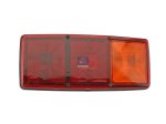 DT Spare Parts - Tail lamp, right, without bulbs, R10W, Lb: 152 mm, L: 344 mm, H: 147 mm, T: 72 mm, P21W, 12/24 V - 3.32016