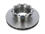 DT Spare Parts - Brake disc, D: 432 mm, 10 bores, P: 235 mm, S: 45 mm - 3.62058