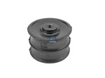 DT Spare Parts - Rubber buffer, D: 100 mm, M16 x 1,5, H: 72 mm - 3.54001