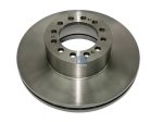 DT Spare Parts - Brake disc, D: 432 mm, 12 bores, b: 19 mm, P: 168 mm, d: 131 mm, H: 130 mm, S: 45 mm, s: 35 mm - 3.62053