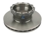 DT Spare Parts - Brake disc, D: 330 mm, 12 bores, P: 180 mm, M12 x 1,5, H: 124 mm, S: 34 mm, s: 26 mm - 3.62056