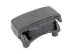 DT Spare Parts - Rubber mounting, parabolic suspension, rear axle, left - 3.65202