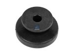 DT Spare Parts - Rubber buffer, d: 5 mm, D1: 20 mm, D2: 28 mm, H: 13.5 mm - 3.80075 - 6 Pack