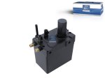 DT Spare Parts - Cabin tilt pump, 570 ml, M12 x 1,5, M12 x 1,5, L: 130 mm, W: 87 mm, H: 121 mm, 400 bar - 3.84004
