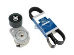 DT Spare Parts - Belt tensioner, complete, with multiribbed belt, 10 PK, L: 1300 mm - 3.93006
