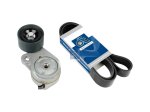 DT Spare Parts - Belt tensioner, complete, with multiribbed belt, 10 PK, L: 1580 mm - 3.93007
