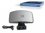 DT Spare Parts - Kerb observation mirror, heated, R: 300 mm - 3.86049