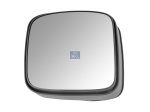 DT Spare Parts - Wide view mirror, left, heated, R: 300 mm - 3.86032