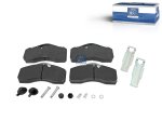 DT Spare Parts - Disc brake pad kit, W: 210.5 mm, S: 30 mm, H: 92.5 mm - 3.96405