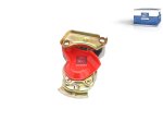 DT Spare Parts - Palm coupling, automatic shutter, red lid, M22 x 1,5, 10 bar - 4.60649 - 5 Pack