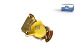 DT Spare Parts - Palm coupling, automatic shutter, yellow lid, M22 x 1,5, 10 bar - 4.60648 - 5 Pack