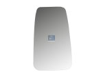 DT Spare Parts - Mirror glass, main mirror, heated, R: 1200 mm, L: 425 mm, W: 180 mm - 4.62558