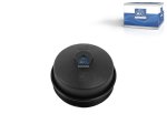 DT Spare Parts - Oil filter cover, plastic, with o-ring, D: 140 mm - 4.62785