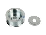DT Spare Parts - Pulley, d: 17 mm, DP: 72.8 mm, W: 33.5 mm, 8 grooves - 4.63035
