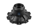 DT Spare Parts - Wheel hub, without bearings, d1: 110 mm, d2: 130 mm, D: 376 mm, 10 bores, b: 22 mm, P: 335 mm, H: 176 mm - 4.63152