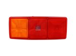 DT Spare Parts - Tail lamp glass, L: 344 mm, H: 147 mm - 4.63548