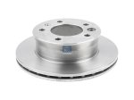 DT Spare Parts - Brake disc, D: 276 mm, 5 bores, b: 15 mm, P: 130 mm, d: 85 mm, H: 77 mm, S: 22 mm, s: 19 mm - 4.63998