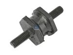 DT Spare Parts - Rubber mounting, D: 22 mm, M8 x 1,25, LTh: 16 mm, L: 52 mm, H: 20 mm - 4.80383 - 2 Pack