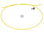 DT Spare Parts - Molded nylon hose, kit - yellow, L: 1080 mm - 4.90117