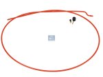 DT Spare Parts - Molded nylon hose, kit - red, L: 1080 mm - 4.90118
