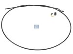 DT Spare Parts - Molded nylon hose, kit - black, L: 1080 mm - 4.90119