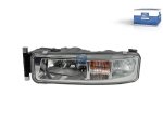 DT Spare Parts - Auxiliary lamp, left, 24 V, H4, H3 - 3.31132